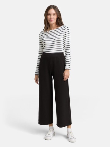 TOM TAILOR Loosefit Hose in Schwarz