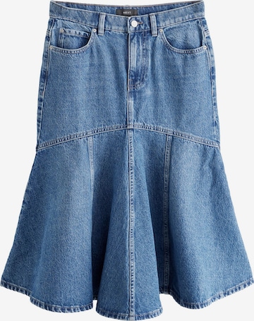 Fustă de la Next pe albastru: față