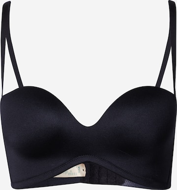 Bandeau Soutien-gorge Dorina en noir : devant