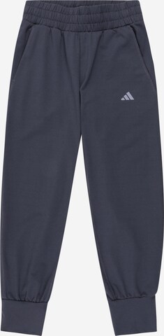 ADIDAS SPORTSWEAR Zúžený Sportovní kalhoty 'Aeroready High-Rise ' – modrá: přední strana