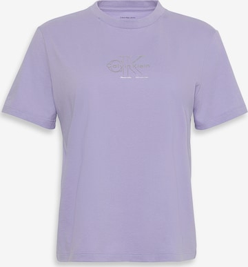 Calvin Klein Jeans Särk 'CLASSIC', värv lilla: eest vaates