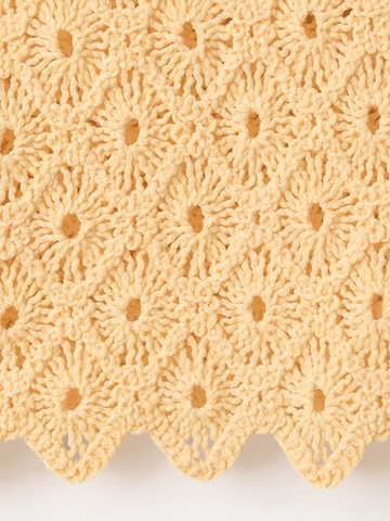 MANGO - Cárdigan 'SITIN' en amarillo