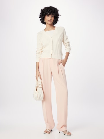 Lauren Ralph Lauren Knit Cardigan 'DENZEL' in Beige