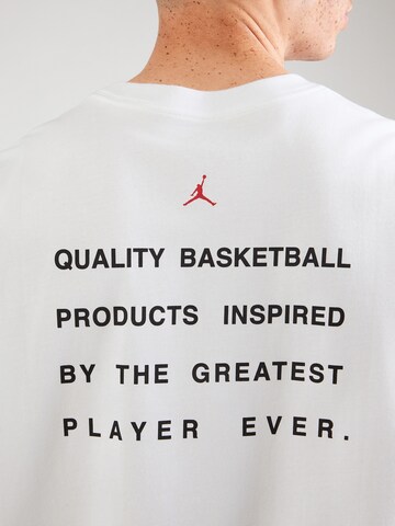 balts Jordan T-Krekls