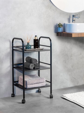 Wenko Rollwagen 'Universal' in Schwarz