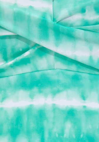 s.Oliver T-shirt Bikini Top 'Mix-Kini' in Green