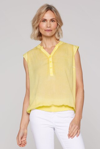 Soccx Blouse in Yellow: front