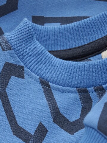 MINYMO Sweater ' MISweatshirt LS AOP ' in Green