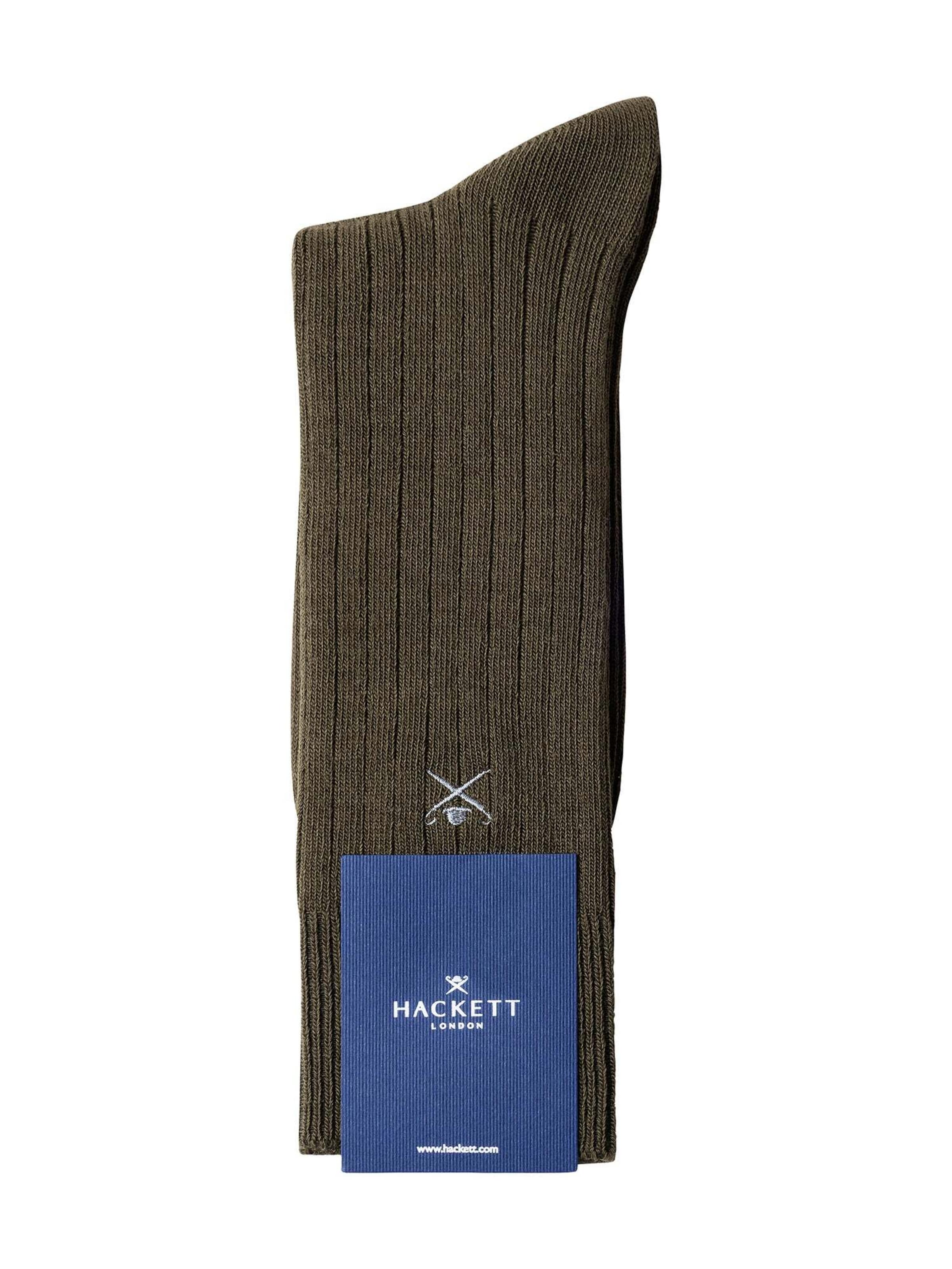 Chaussettes ' THICK COTTON  ' Hackett London en marron