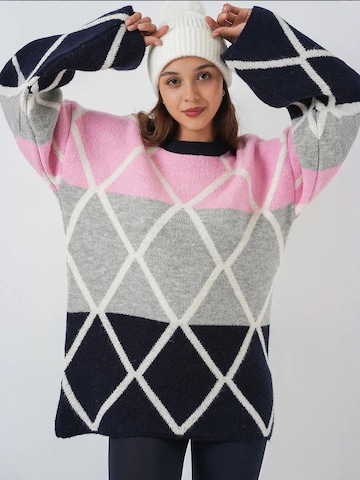 Pullover di Bigdart in colori misti: frontale
