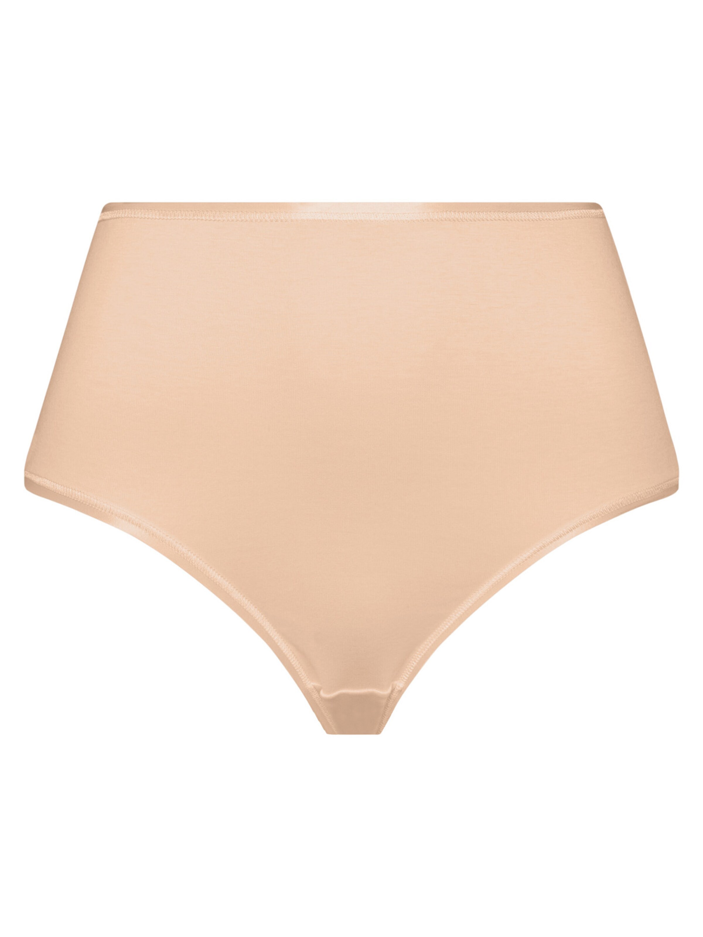 Hanro Panty 'Cotton Seamless' in Beige: front