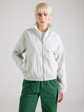 Nike Sportswear Демисезонная куртка в Серебристый: спереди