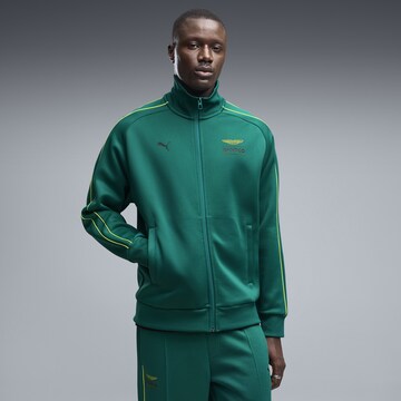 PUMA Sportjas 'PUMA x ASTON MARTIN ARAMCO F1® TEAM T7' in Groen: voorkant