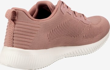 Baskets basses 'Bobs Squad' SKECHERS en rose