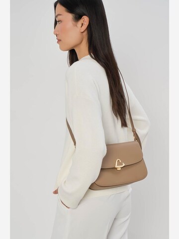 LANCASTER Paris Schoudertas 'Paris Philos' in Beige