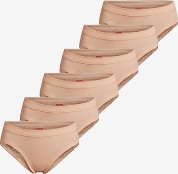 CON-TA Panty 'Feinripp' in Beige: front