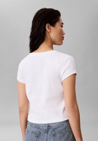 Calvin Klein Jeans Tričko – bílá