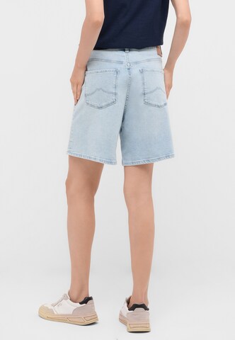 MUSTANG Wide Leg Shorts in Blau