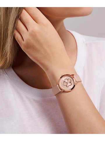 Ted Baker Analoog horloge 'Fleure Tb Iconic' in Goud: voorkant