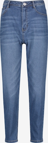 TAIFUN Loosefit Jeans in Blauw: voorkant