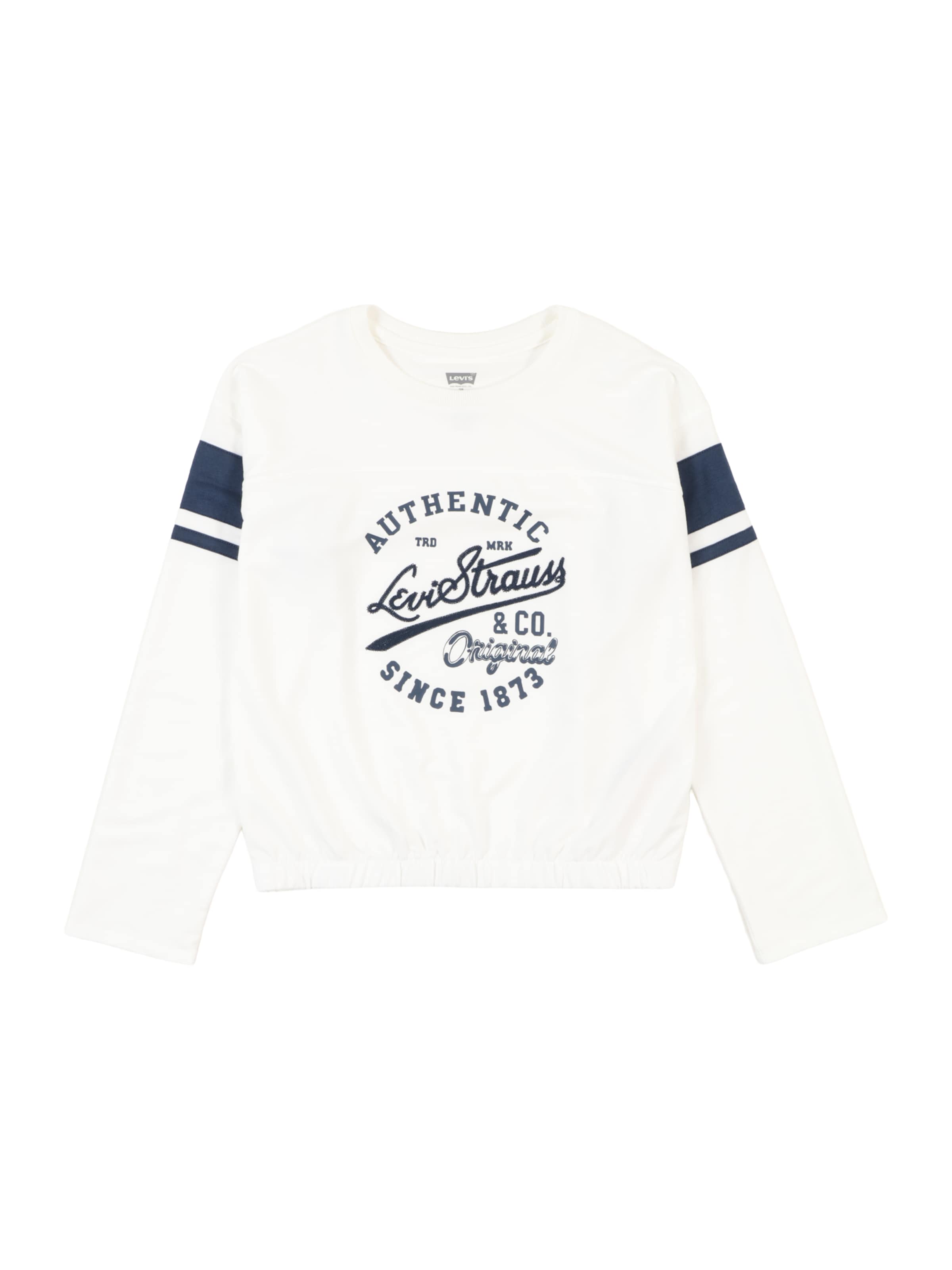 Levi's Kids Тениска 'Varsity' в бяло: отпред
