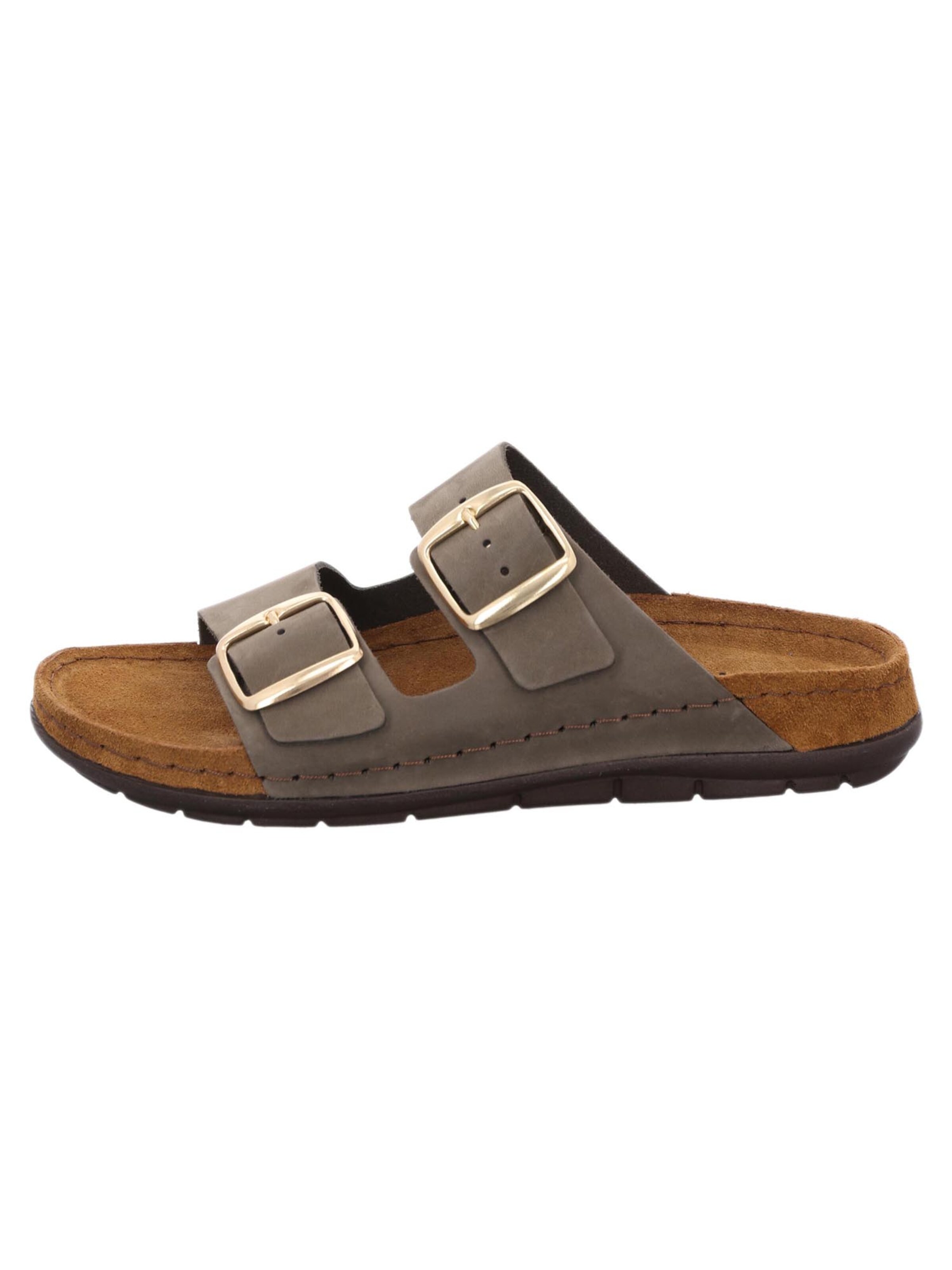 ROHDE Mules 'Rodigo' in Green: front