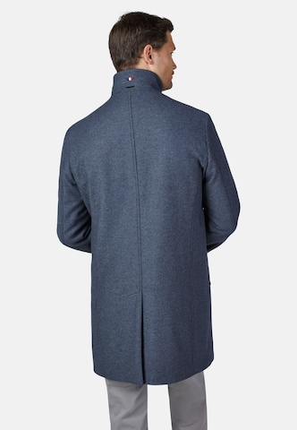 HECHTER PARIS Between-Seasons Coat 'Modern Fit' in Blue