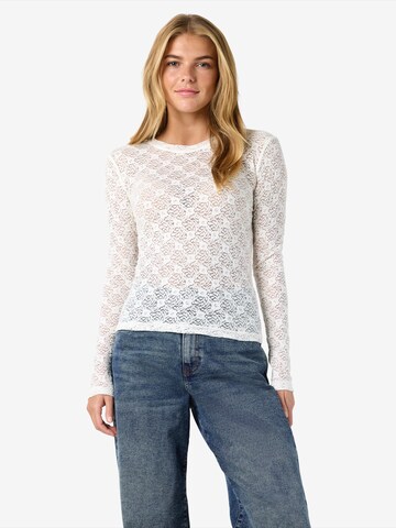 Noisy may Shirt 'NMJUDITH' in Beige: front