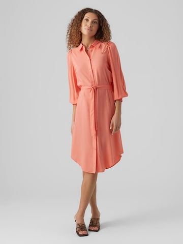 VERO MODA - Vestido 'SARA' em laranja