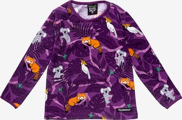 Villervalla Shirt 'Animal' in Purple: front