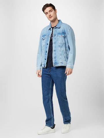 JOOP! Jeans Between-season jacket 'Jag' in Blue