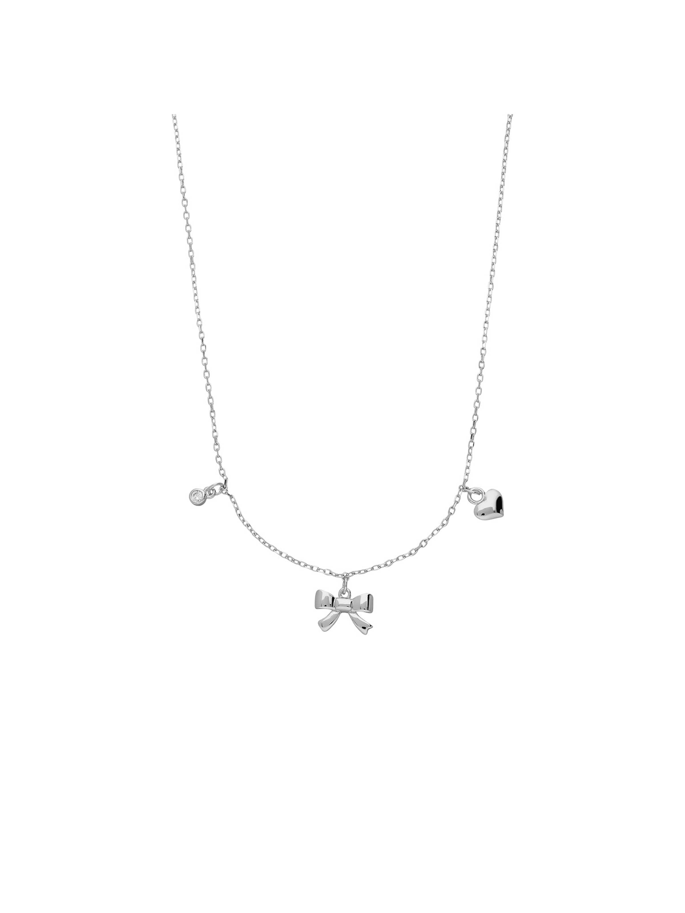 Lucardi Necklace in Silver
