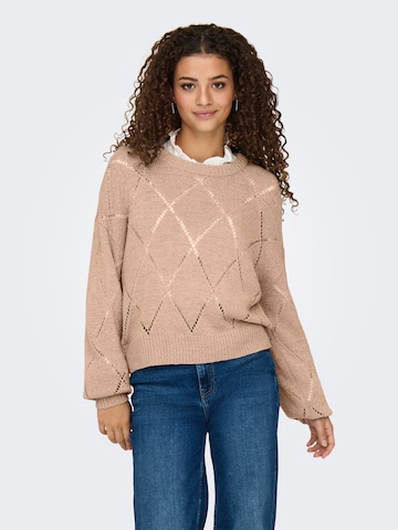 Pullover 'ONLGEENAS' di ONLY in beige: frontale