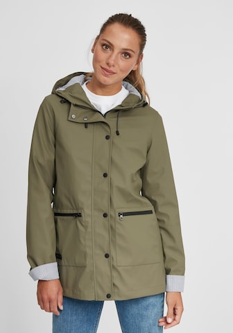 Oxmo Between-Season Jacket 'Becky' in Green: front