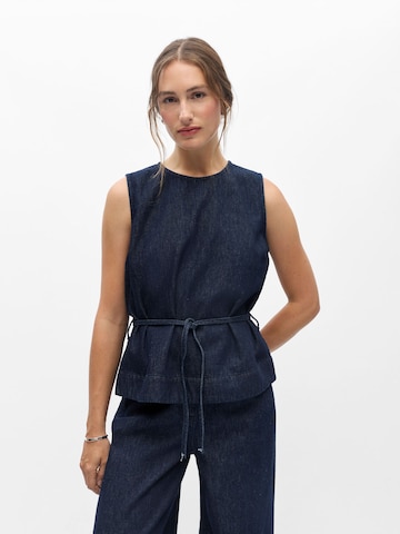 OBJECT - Top 'OBJCilia' en azul