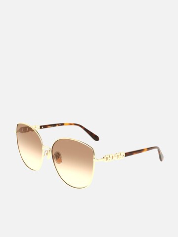Lunettes de soleil FERRAGAMO en or