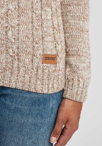 Oxmo Sweater 'Phia' in Beige