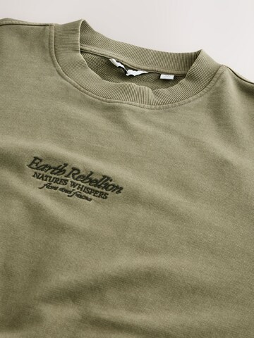 Next Sweatshirt in Grün