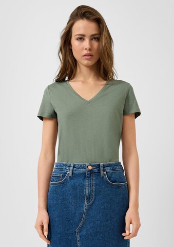 T-shirt QS en vert : devant