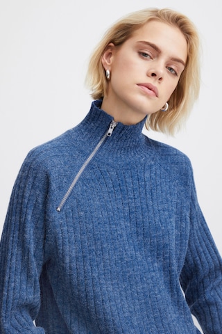 ICHI Sweater 'Novo' in Blue