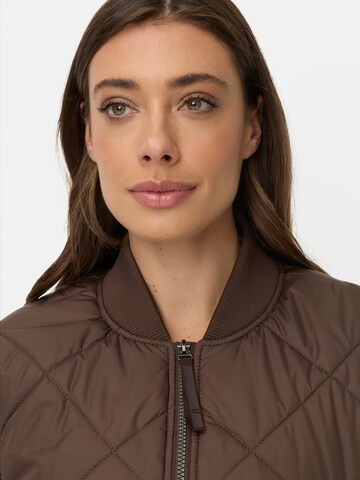 CAMEL ACTIVE Oversize Bomberjacke mit Diamantsteppung in Braun