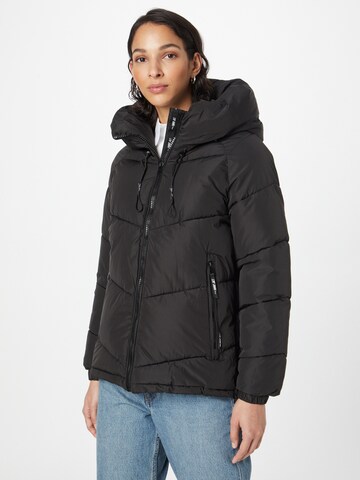 LTB Winter Jacket in Black: front