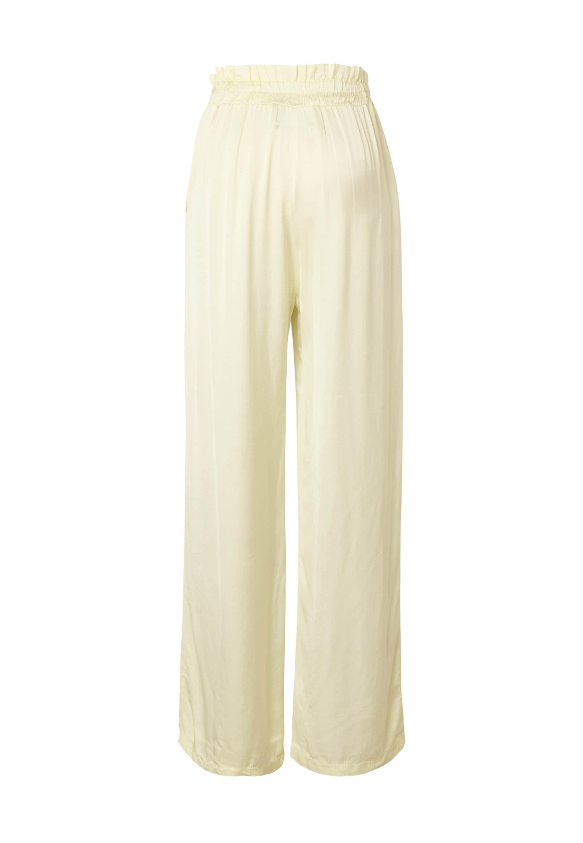 Estelou - Loosefit Pantalón 'Flowing' en amarillo