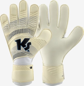KEEPERsport Sports gloves 'Zone RC' in White: front