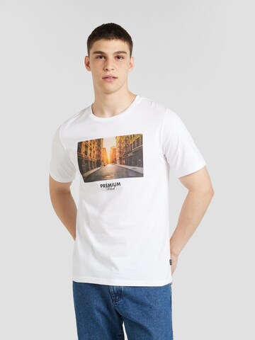 JACK & JONES T-Shirt 'JPRBLAMAXEY' in Weiß: Vorderseite