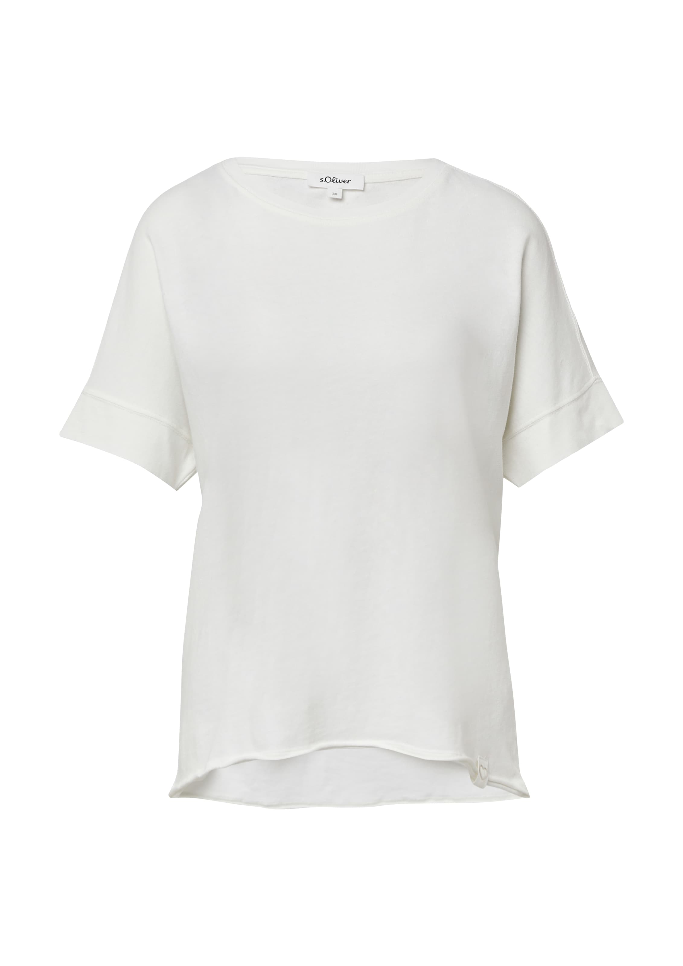 s.Oliver T-Shirt in Beige: Vorderseite
