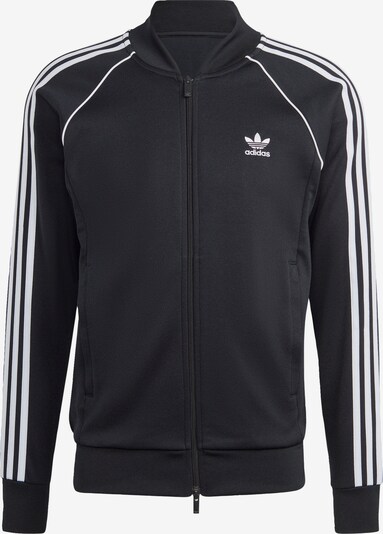 ADIDAS ORIGINALS Sweatjacke 'Adicolor Classics SST' in schwarz / weiß, Produktansicht