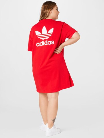 raudona ADIDAS ORIGINALS Suknelė