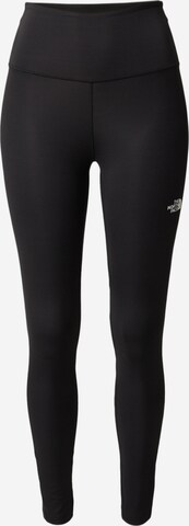 THE NORTH FACE Skinny Sportbroek in Zwart: voorkant