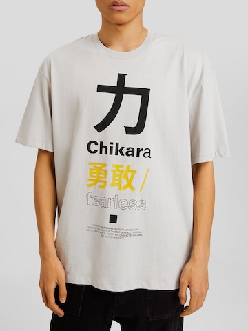 Bershka T-shirt i grå